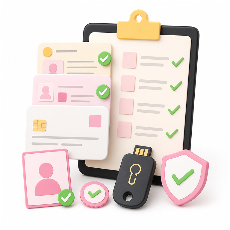 Required GST registration documents checklist with verified document cards — Future Tax Coimbatore