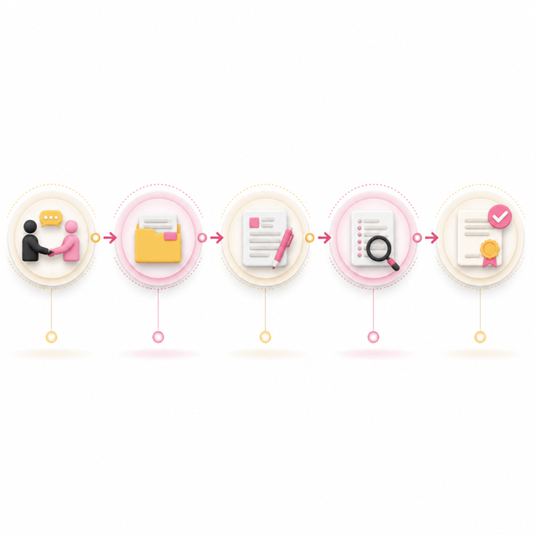 GST registration process timeline from consultation to GSTIN approval
